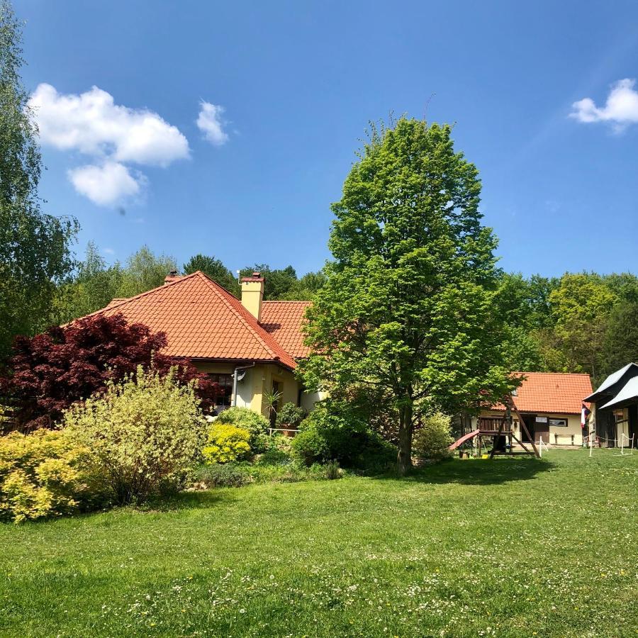 Modryna Ranczo Bed & Breakfast Krasiczyn Bagian luar foto