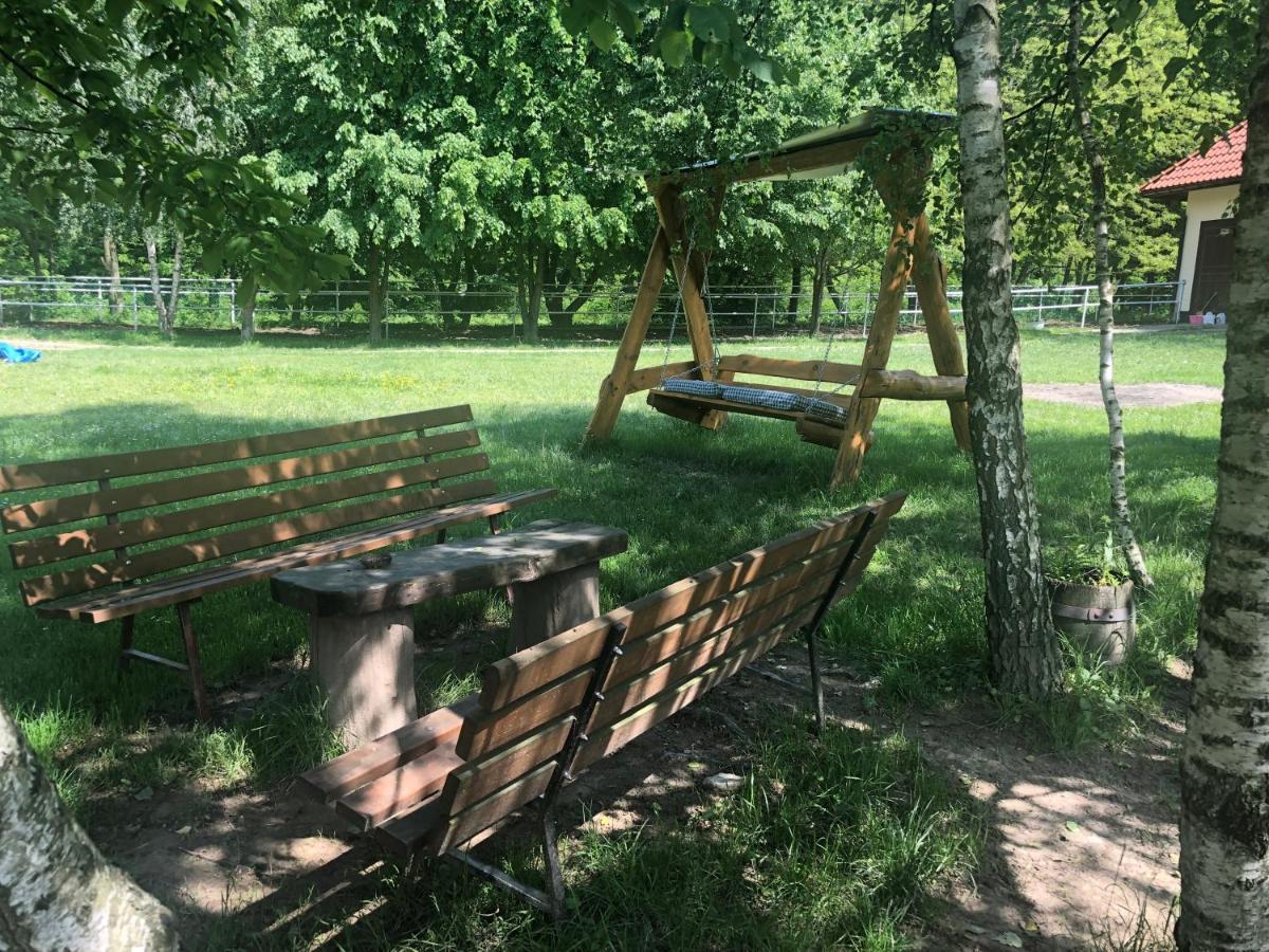 Modryna Ranczo Bed & Breakfast Krasiczyn Bagian luar foto