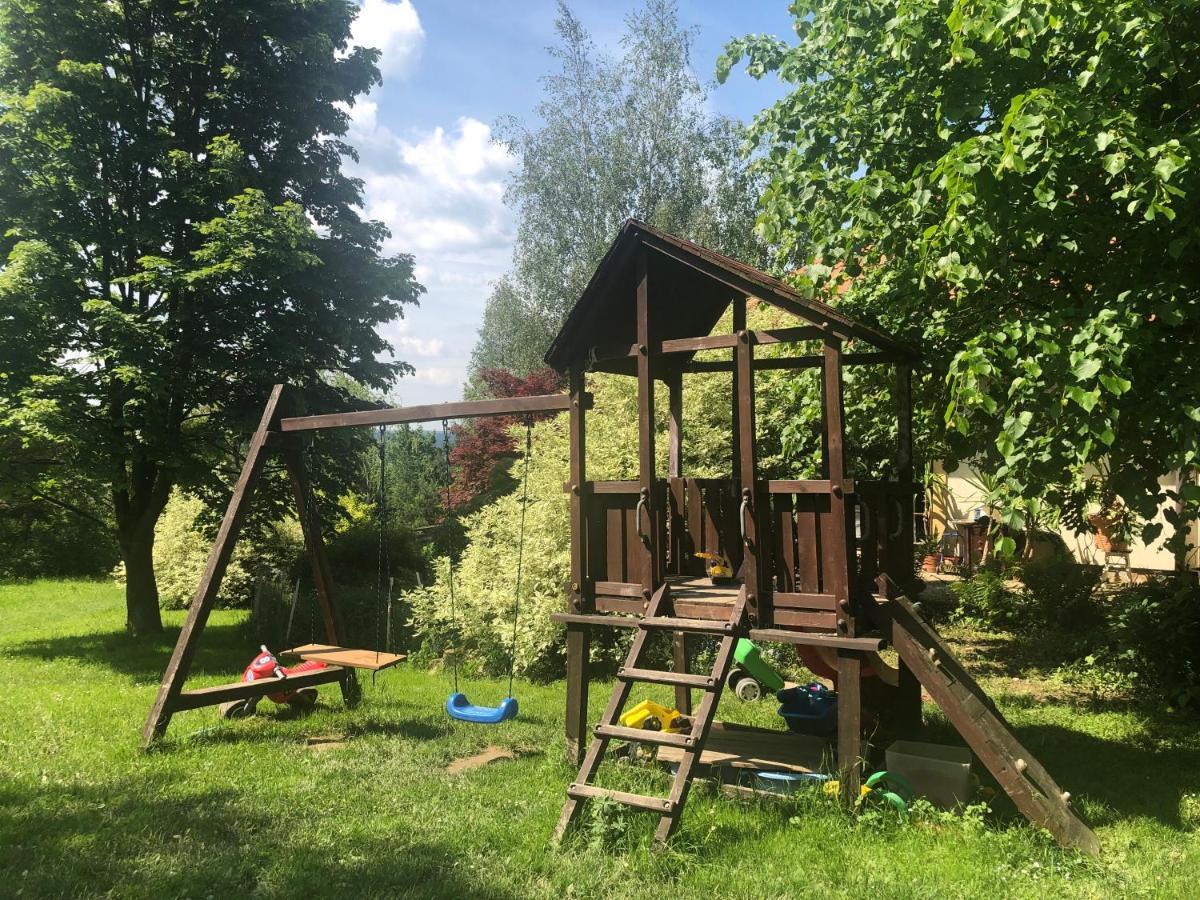 Modryna Ranczo Bed & Breakfast Krasiczyn Bagian luar foto